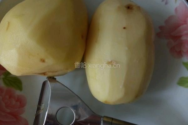 自制薯条的做法图解2
