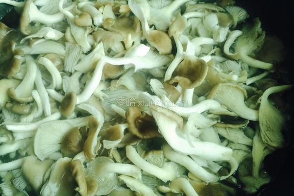 蘑菇青菜的做法图解1