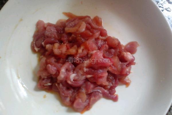 千张炒肉的做法图解3