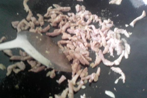 千张炒肉的做法图解8
