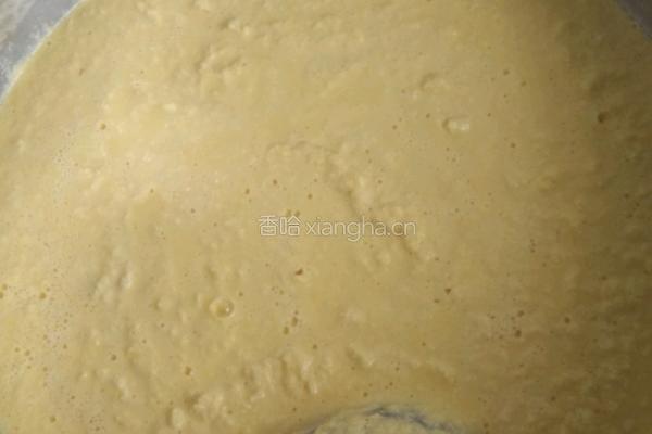 新鲜玉米饼的做法图解2