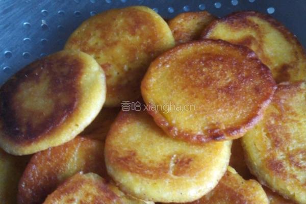 新鲜玉米饼的做法图解4