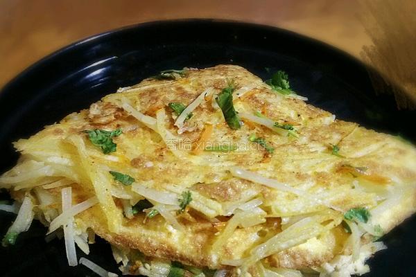 早餐～土豆蛋饼的做法图解8