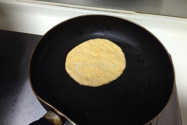 南瓜芝麻饼的做法图解4
