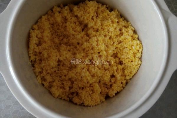 小米凉糕的做法图解2
