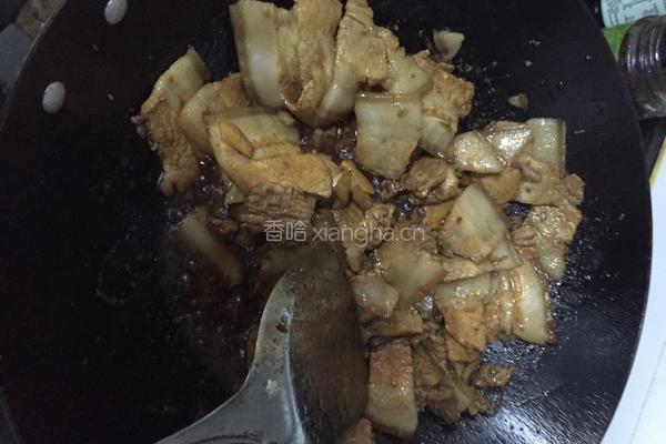 尖椒回锅肉的做法图解5