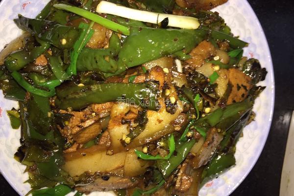 尖椒回锅肉的做法图解7