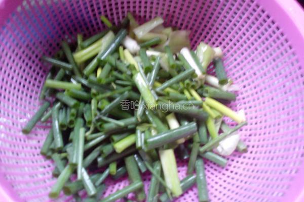 紫苏炒花甲的做法图解7