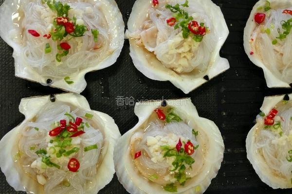 蒜蓉粉丝扇贝的做法图解7