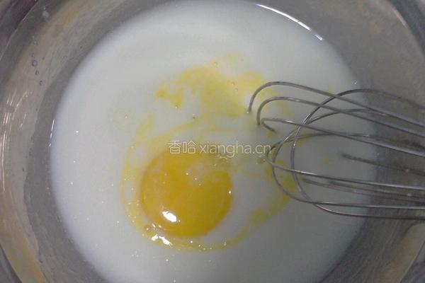 花生酱蛋糕卷的做法图解3