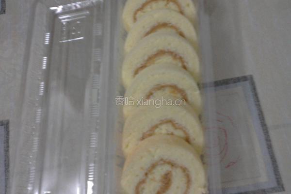 花生酱蛋糕卷的做法图解16