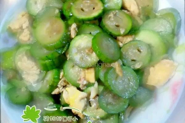 丝瓜炒鸡蛋的做法图解8