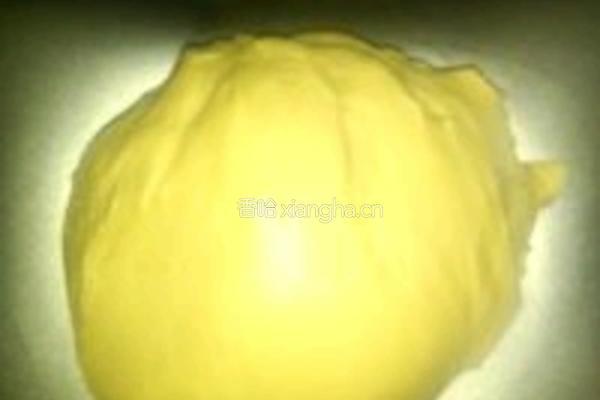 蓝莓酱餐包的做法图解3