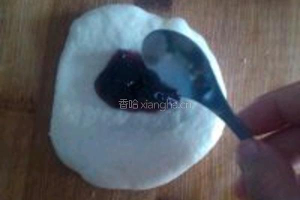 蓝莓酱餐包的做法图解5