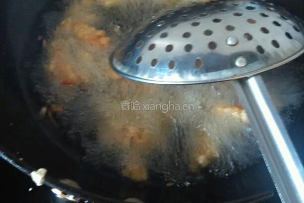 溜肉段的做法图解12