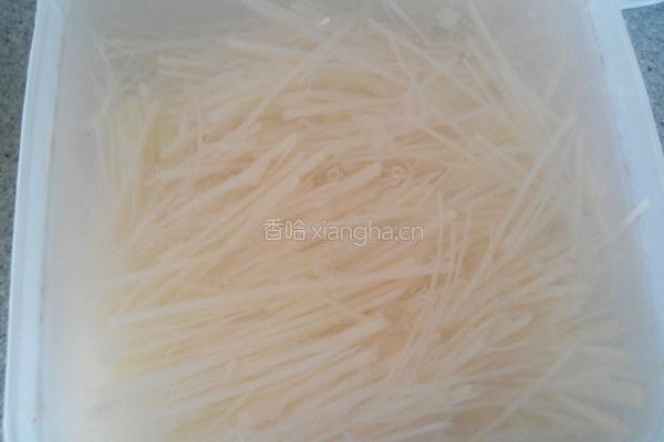 酸辣土豆丝的做法图解4