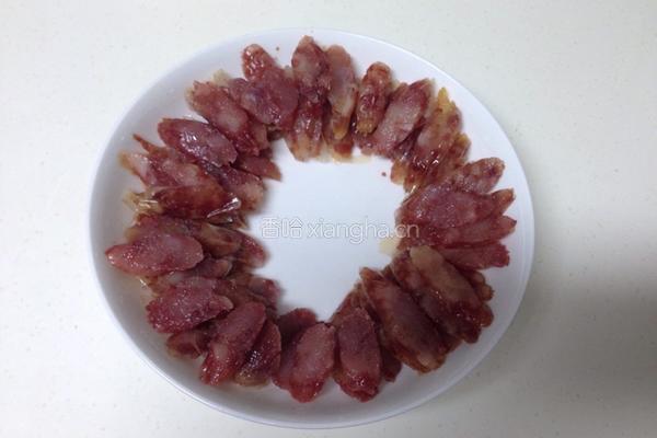 豆豉香肠蒸蛋的做法图解4