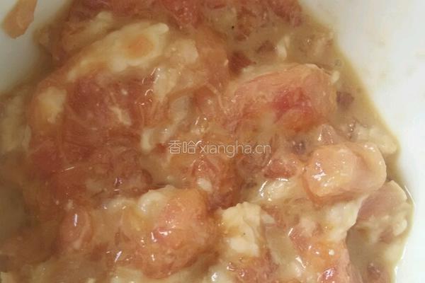 肉末炒豇豆的做法图解2