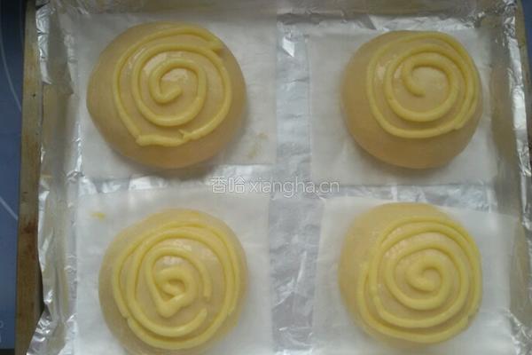 卡仕达小餐包的做法图解10