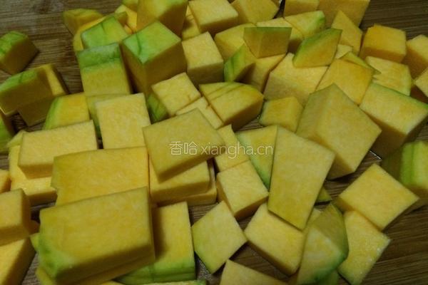 瘦肉南瓜粥的做法图解1