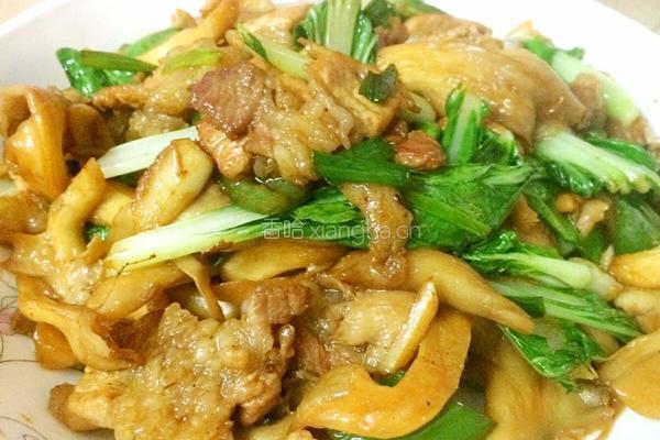 平菇肉片小炒的做法图解10
