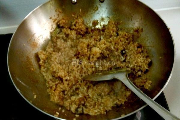 香菇炒饭的做法图解6