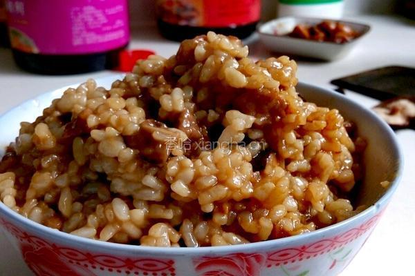 香菇炒饭的做法图解7