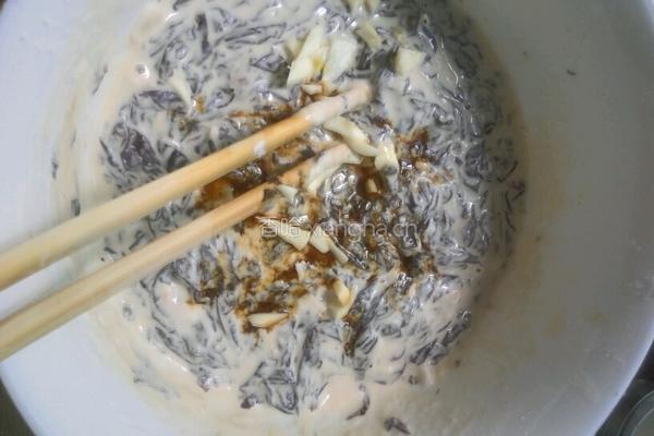紫菜煎饼的做法图解3