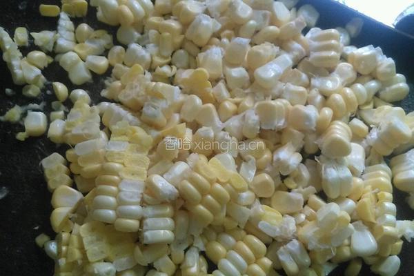 鲜虾玉米饭的做法图解3