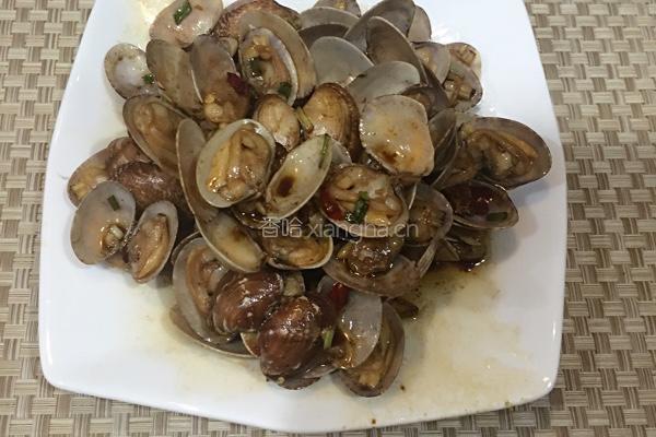 葱油花蛤的做法图解3