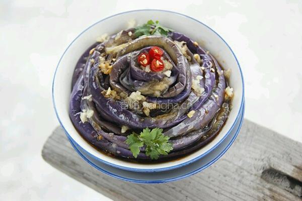 凉拌茄子的做法图解8