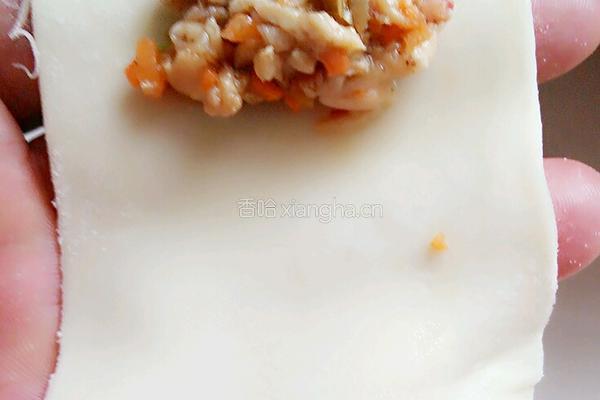 鸡肉胡萝卜馄饨的做法图解6