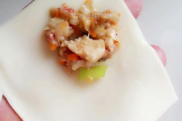 鸡肉胡萝卜馄饨的做法图解9