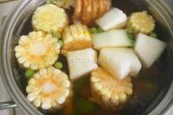 日式海鲜蔬菜锅加泰式冬阴功的做法图解3
