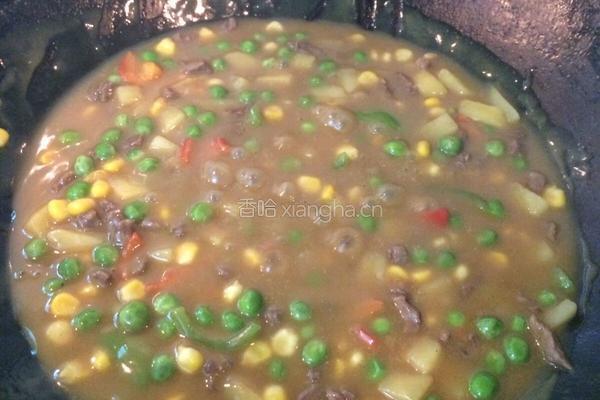 咖喱牛肉饭的做法图解8