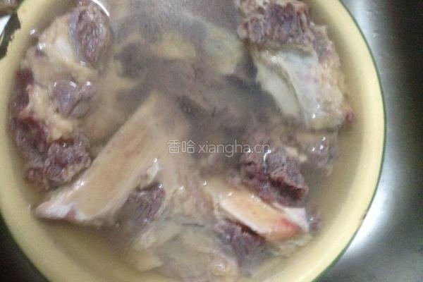 红烧牛排的做法图解3