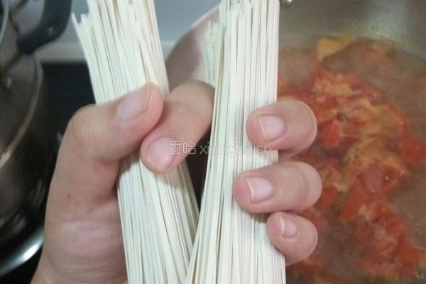西红柿鸡蛋面的做法图解6