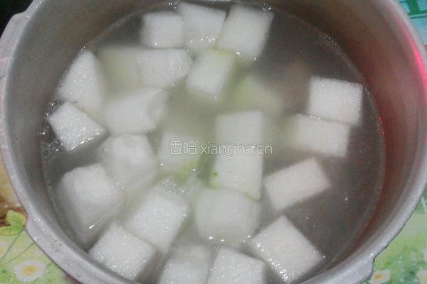冬瓜薏米汤的做法图解4