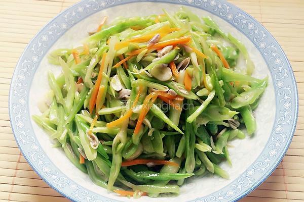 清炒豆角丝的做法图解10