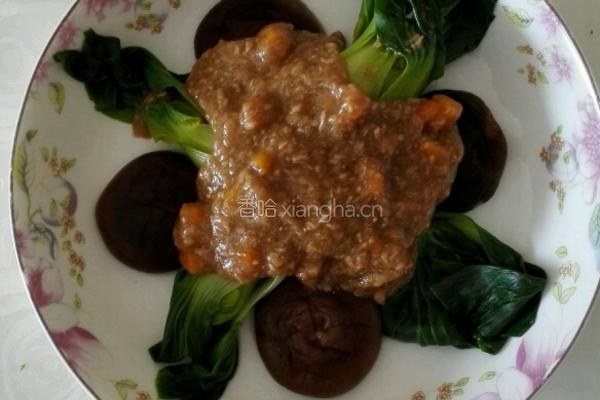 青菜香菇肉的做法图解12