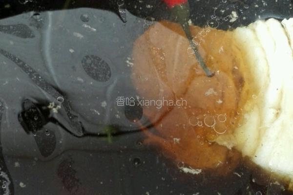 青菜香菇肉的做法图解2