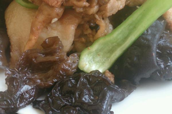 木耳炒肉的做法图解7