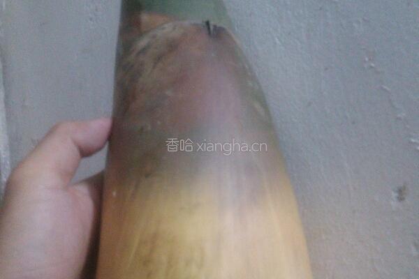 草菇甘笋的做法图解2