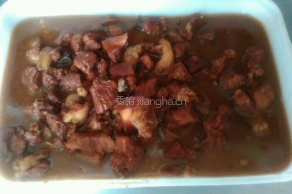 风味顿牛腩的做法图解3