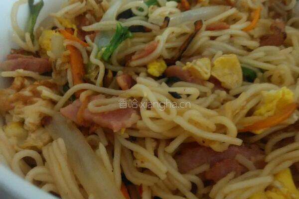 三丝蛋炒面