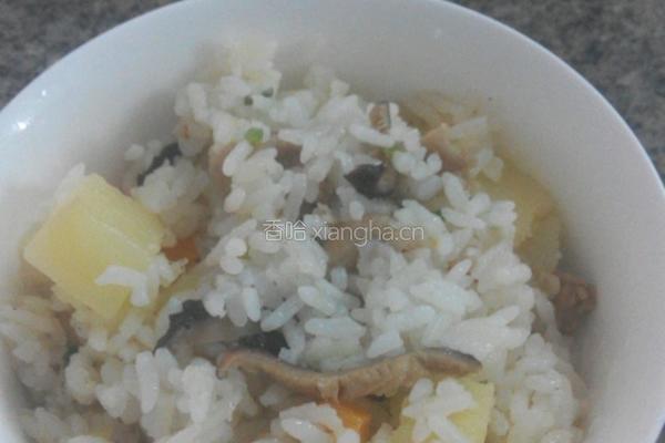 土豆饭的做法图解8
