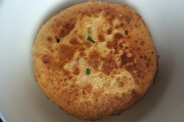 韭菜榨菜饼的做法图解4