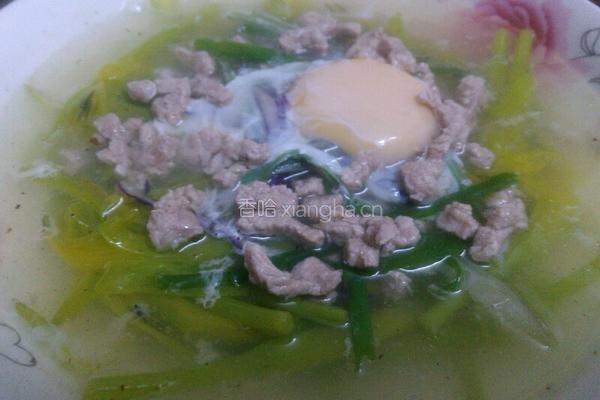 肉碎窝蛋黄花菜