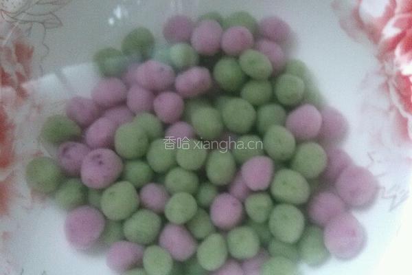多芒彩丸子的做法图解8