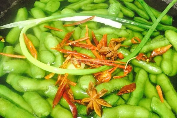 盐水毛豆的做法图解4